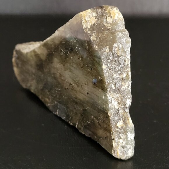 Labradorite Mineral Polished on one side - Picture 3 of 5